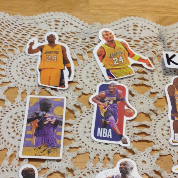 Basketball sport stickers for laptop, cell phone, hydration bottles, skateboards - Picture 3 of 5